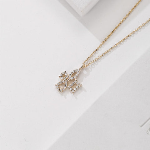 Mavie Signature “Dear” Mini Necklace 